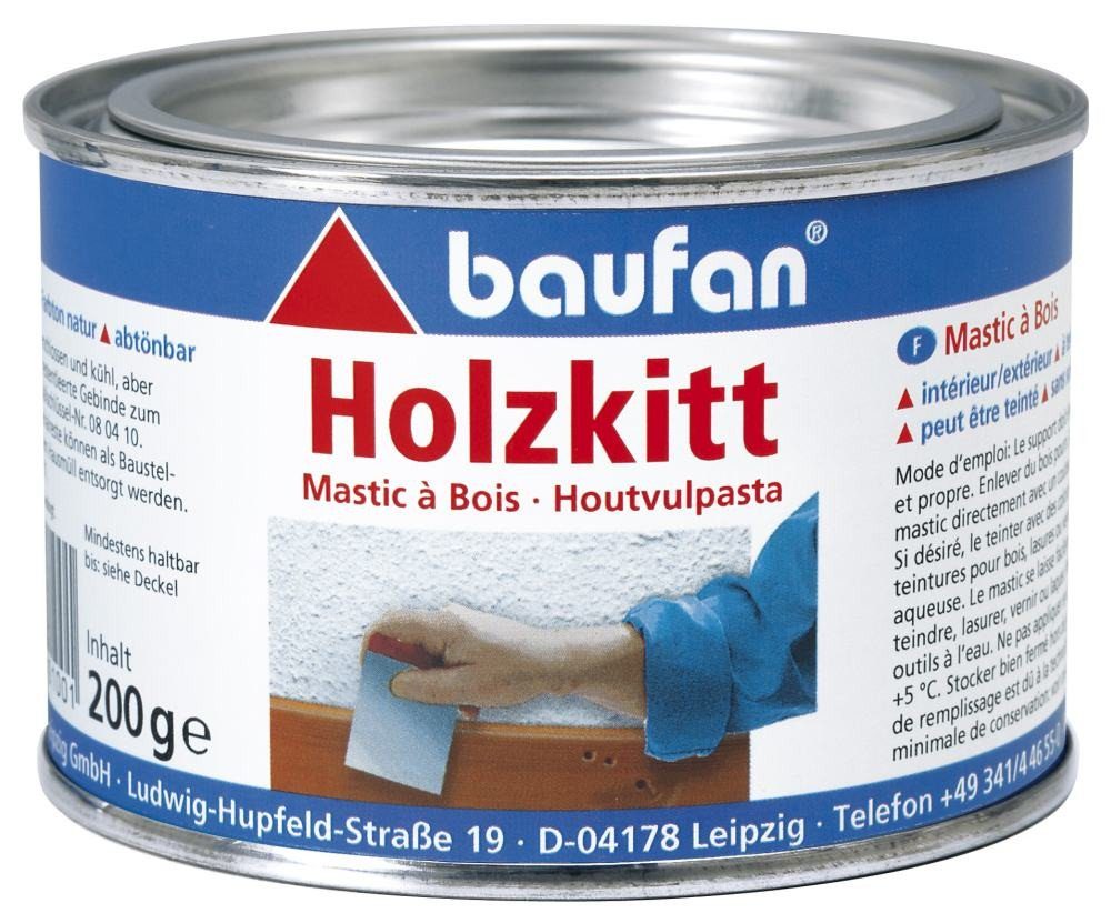 Holzlack Baufan Holzkitt 200 g natur