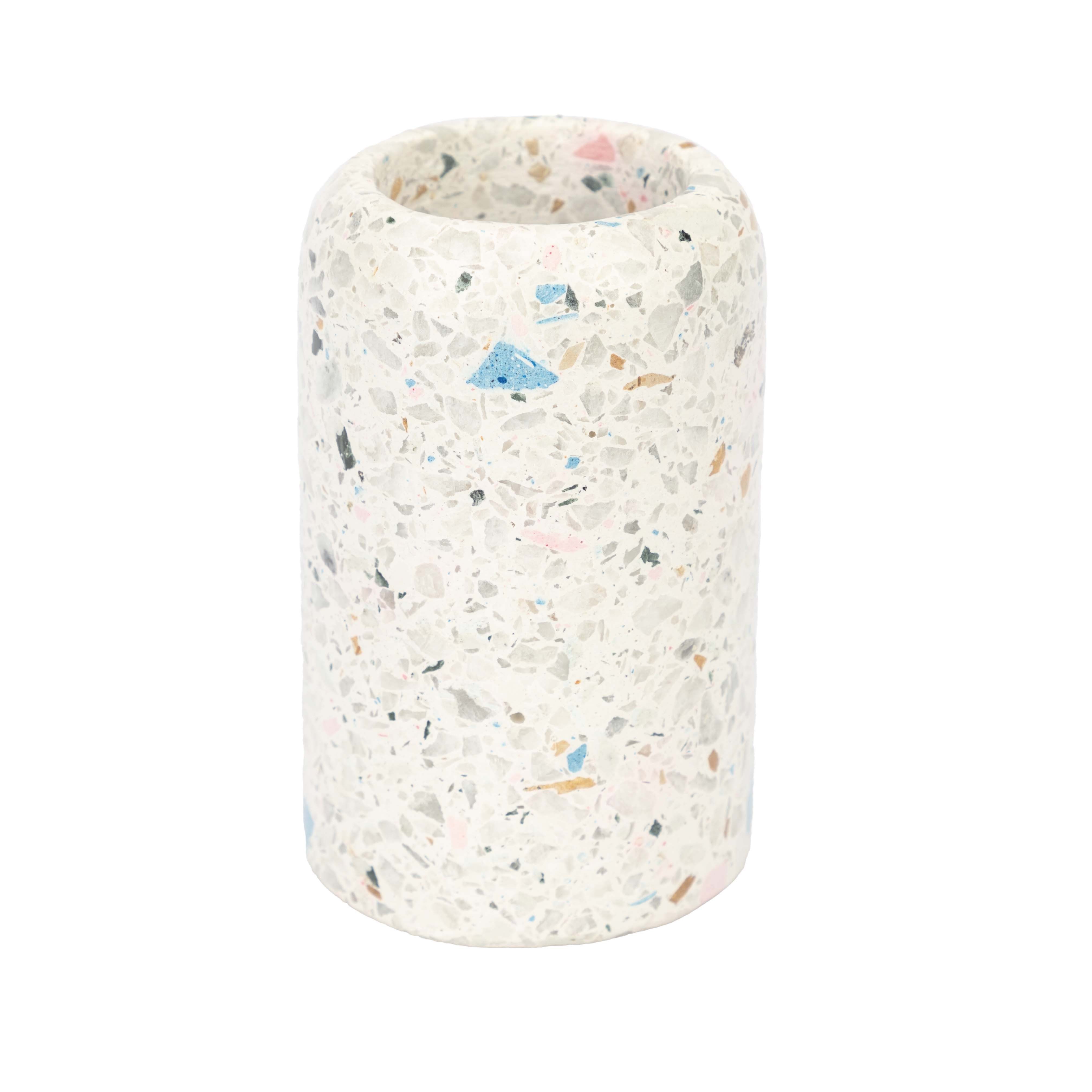 El Puente Zahnbürstenhalter Zahnbürstenhalter "Terrazzo", Handmade, Handmade