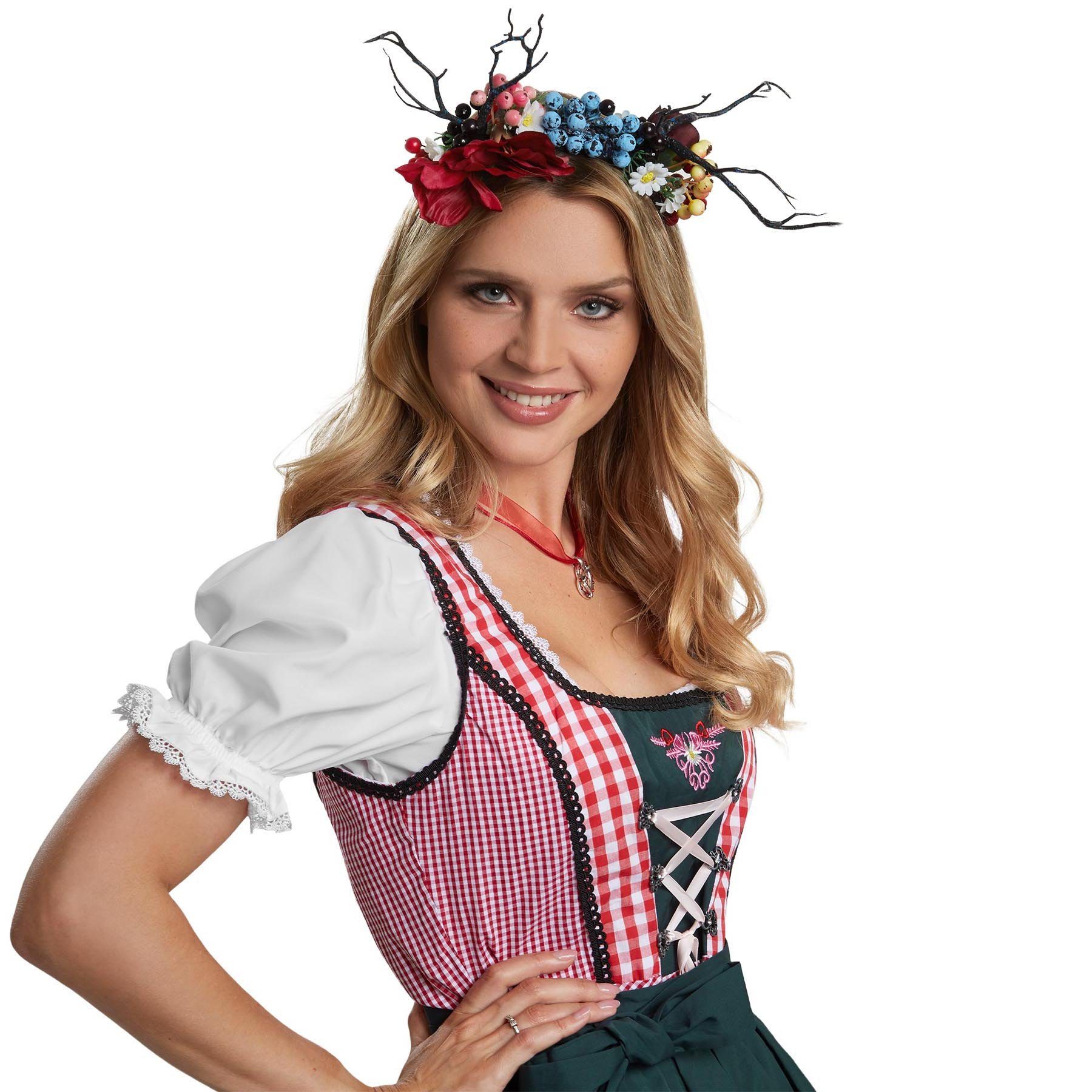 dressforfun Dirndl Frauenkostüm Mini-Dirndl Berchtesgaden Modell 2