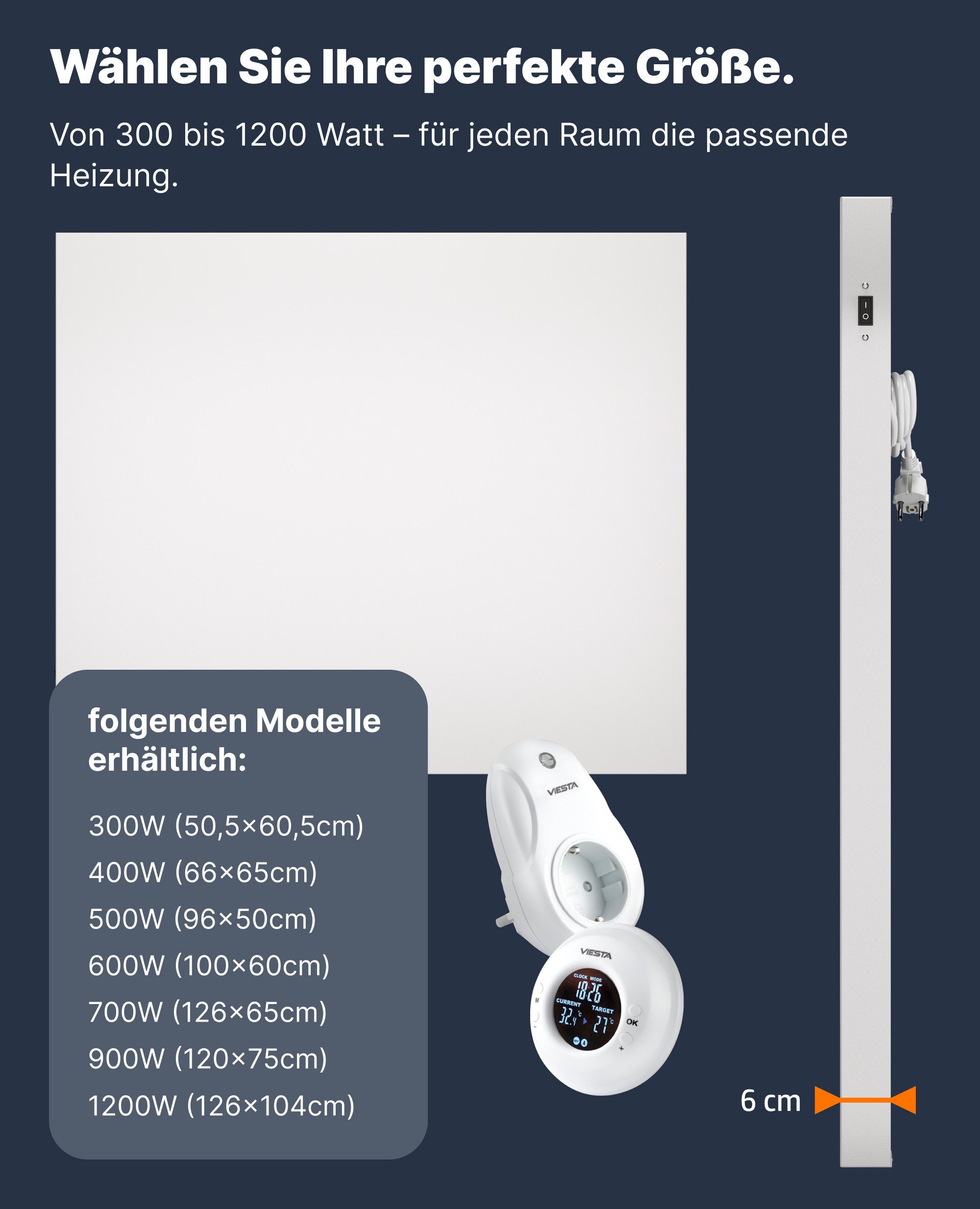 Wonderwall Air Art slimme infrarood verwarming | warmtepaneel | 120x60