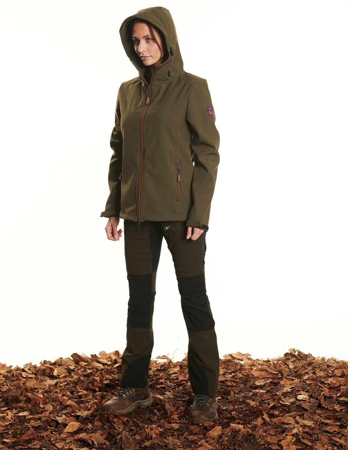 Hubertus® Lady Softshelljacke Damen-Softshelljacke Jagdjacke Oefele Outdoorjacke Jagd von Damenjacke