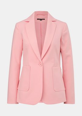 Comma Blusenblazer Blazer mit Herringbone-Muster Logo