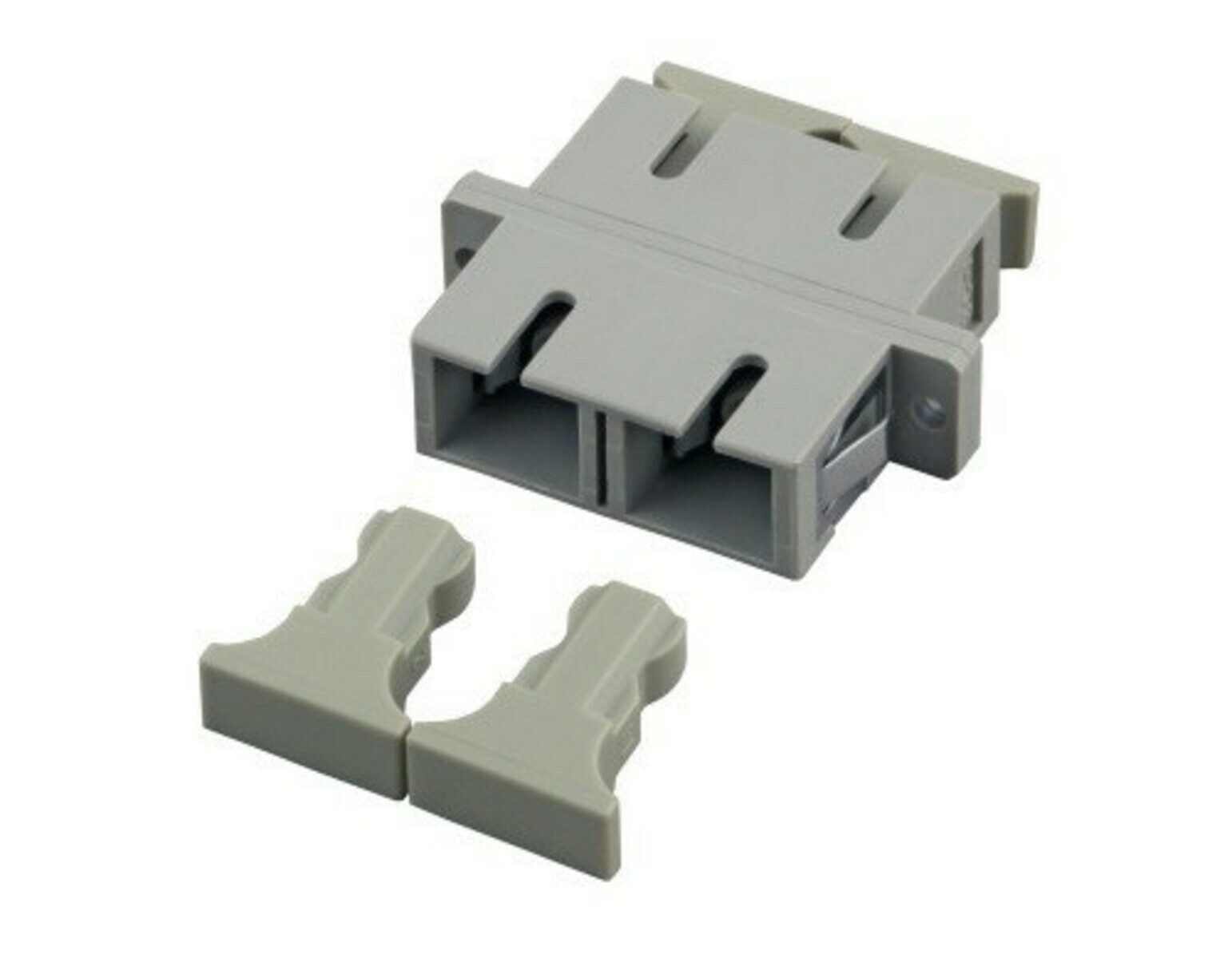 DSIT Serverschrank Multimode Kupplung SC-SC duplex grau