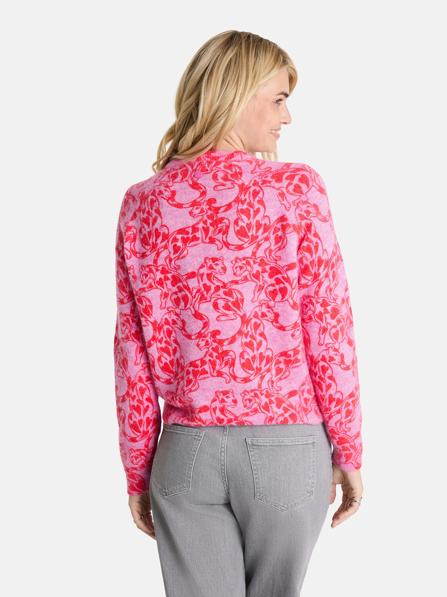 Lieblingsstück Strickjacke AitanaL mit Alloverprint günstig online kaufen