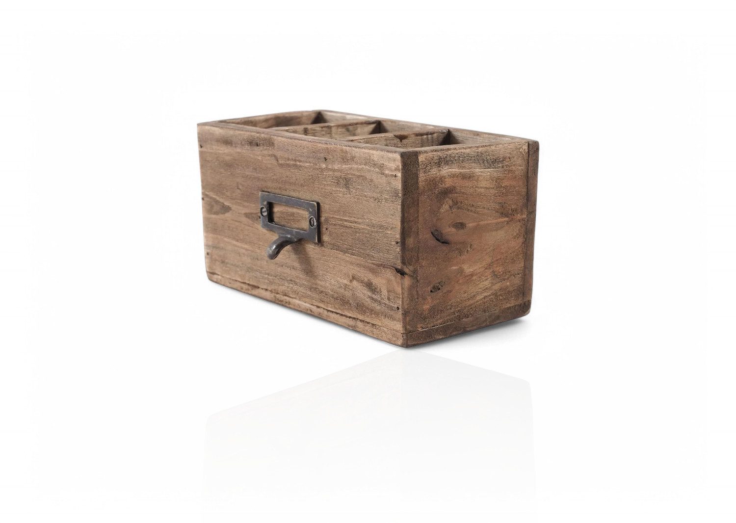 WestCraft Aufbewahrungsbox Stapelbare Holz Apotheker Schubladen günstig online kaufen