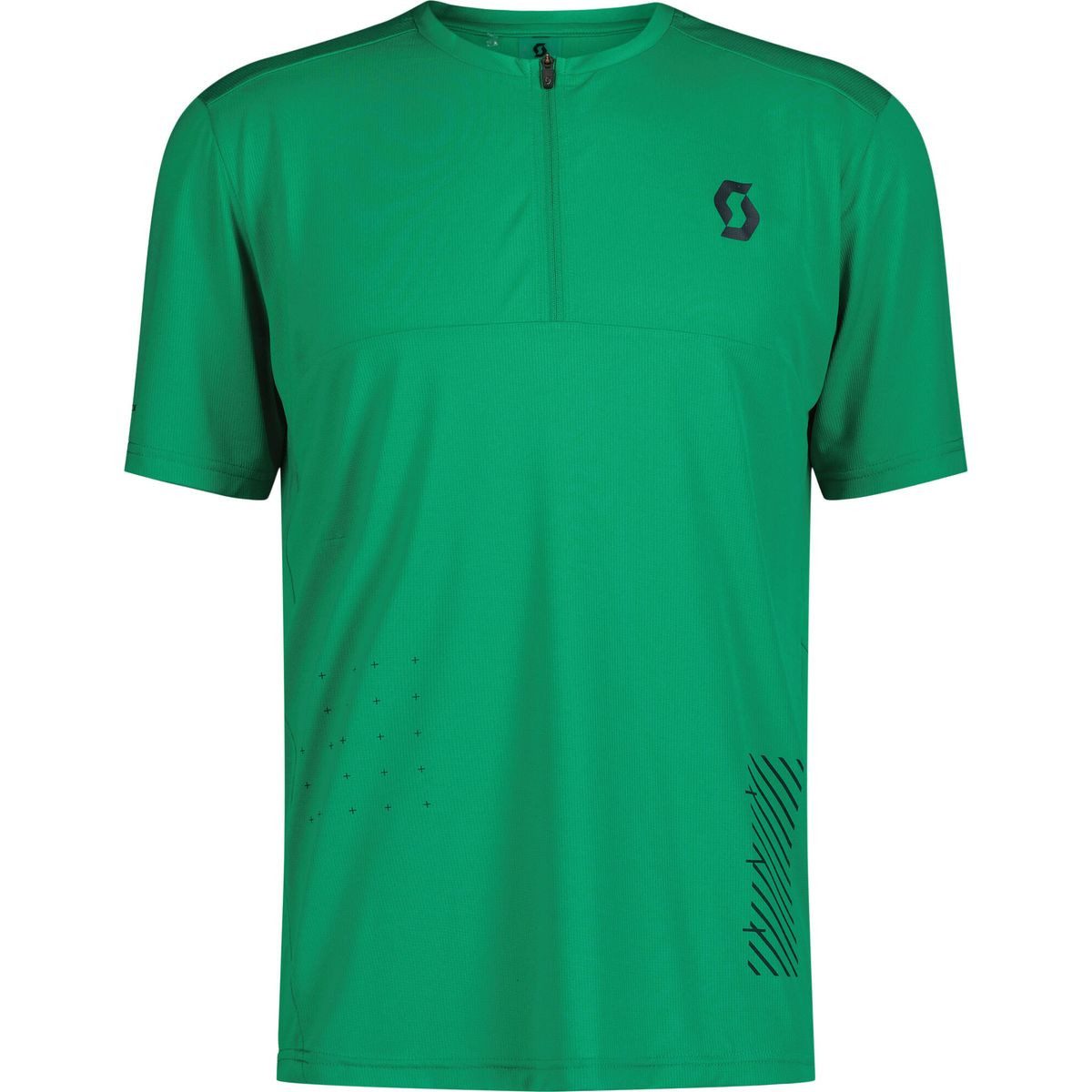 Scott Radtrikot Tee M's Trail Vertic Zip SS