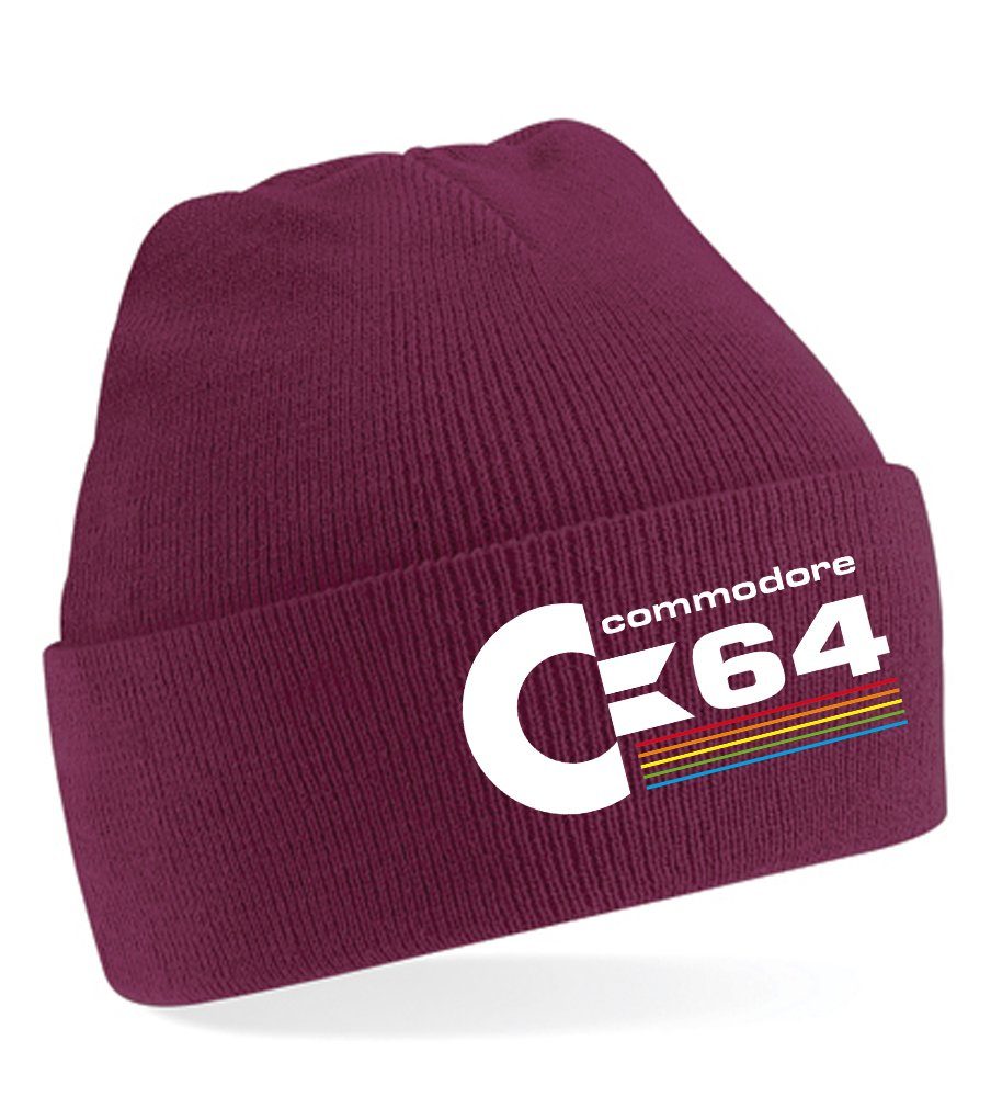 Beanie Unisex Erwachsenen Mütze Commodore 64 Konsole Gaming