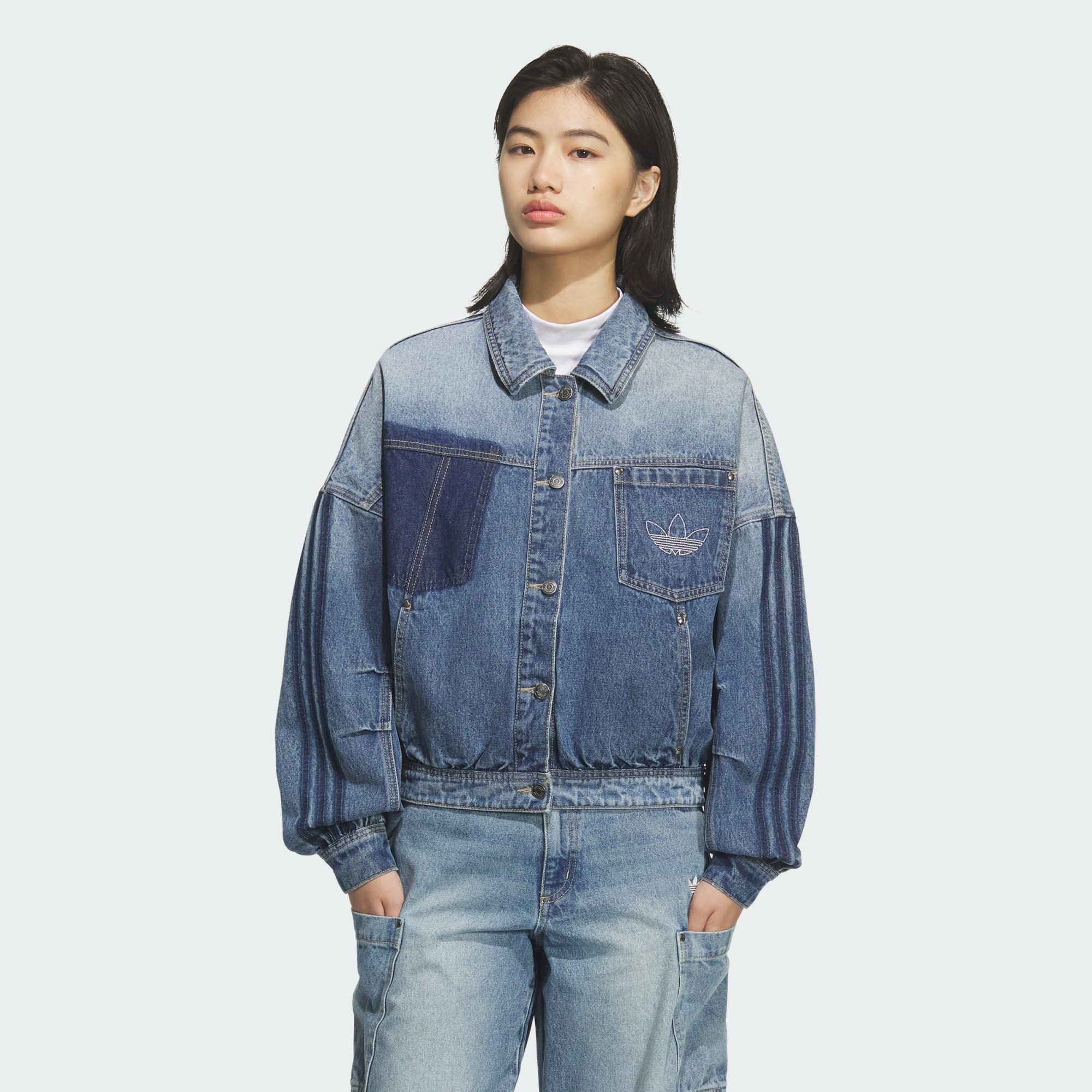 adidas Originals Jeansjacke DENIM-JACKE (1-St)