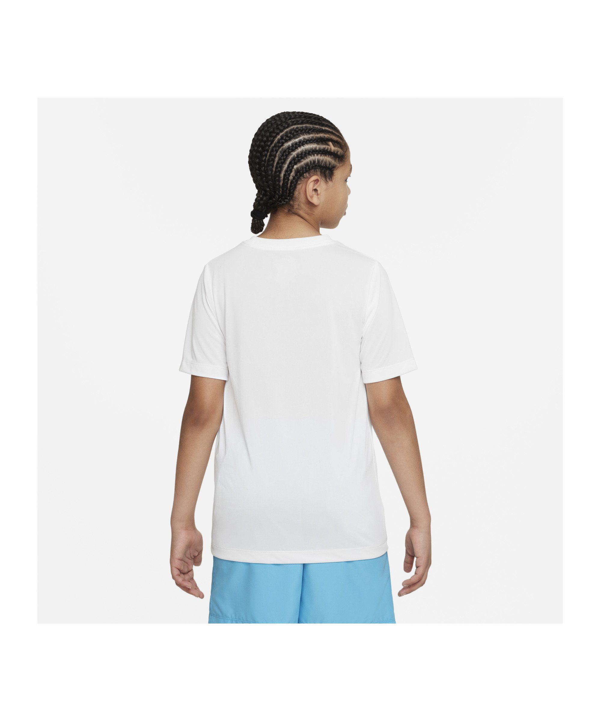 default Nike Training T-Shirt Laufshirt Kids weiss