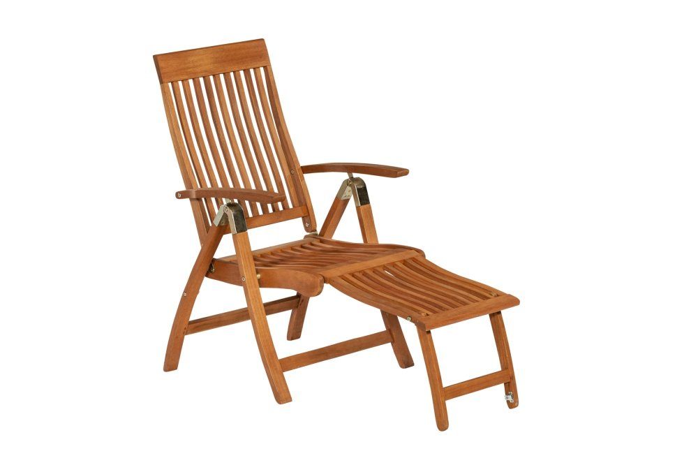 Gartenmöbel Ambiente Gartensessel Daria Klappsessel mit ausziehbaren Fußteil (Klappsessel mit ausziehbaren Fußteil), mit Relaxfunktion