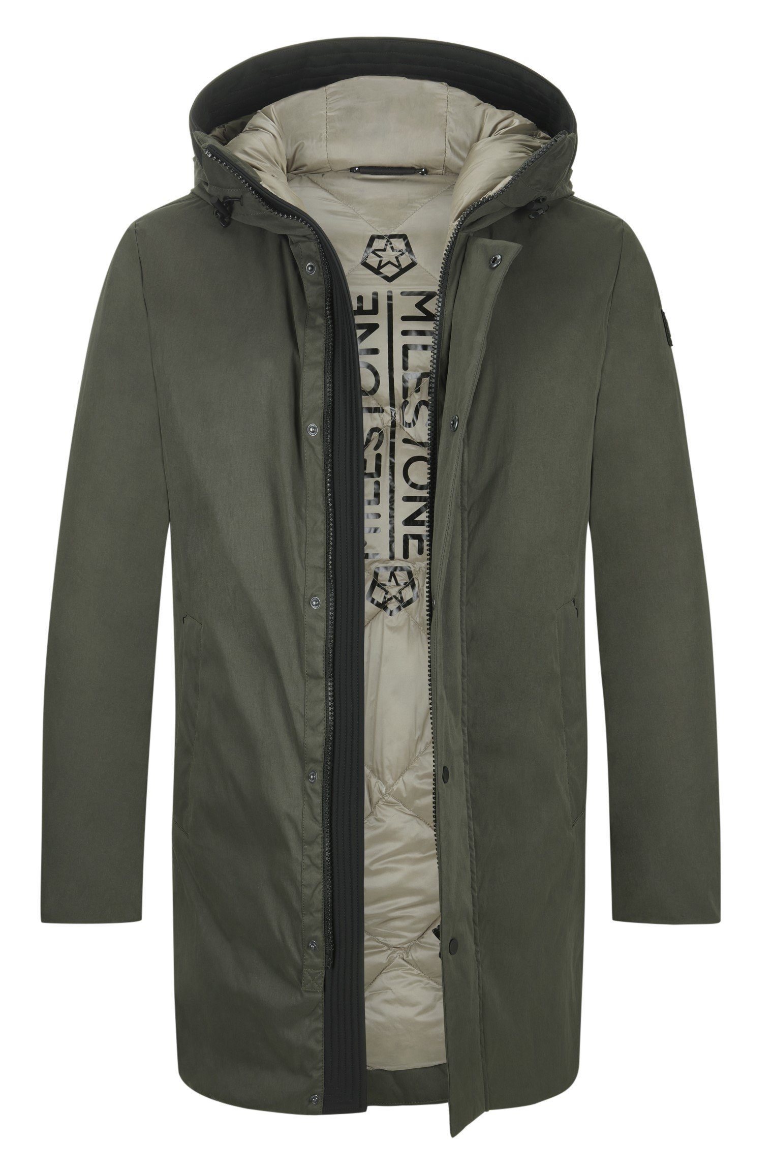 Milestone Daunenmantel MSLennon mit Kapuze und funktionalen Eigenschaften günstig online kaufen