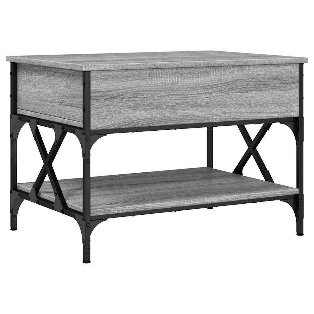 vidaXL Couchtisch Couchtisch Grau Sonoma 70x50x50 günstig online kaufen