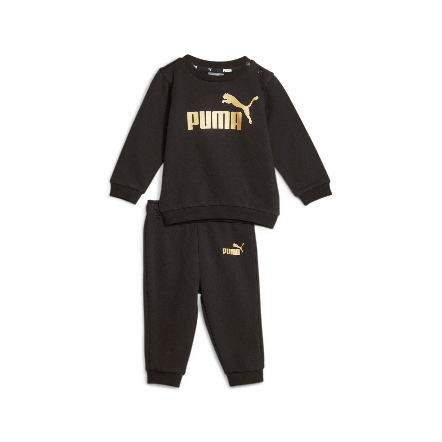 PUMA Trainingsanzug Puma Baby Jogginganzug Minicats ESS+ Crew Jogger 677881