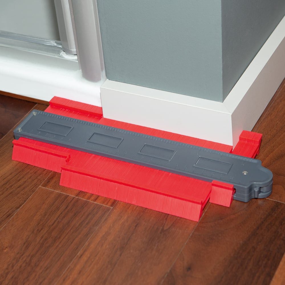 MAXXMEE Konturenlehre MAXXMEE Konturenlehre 2er-Set grau/rot, Konturenlehre mit 2 Größen