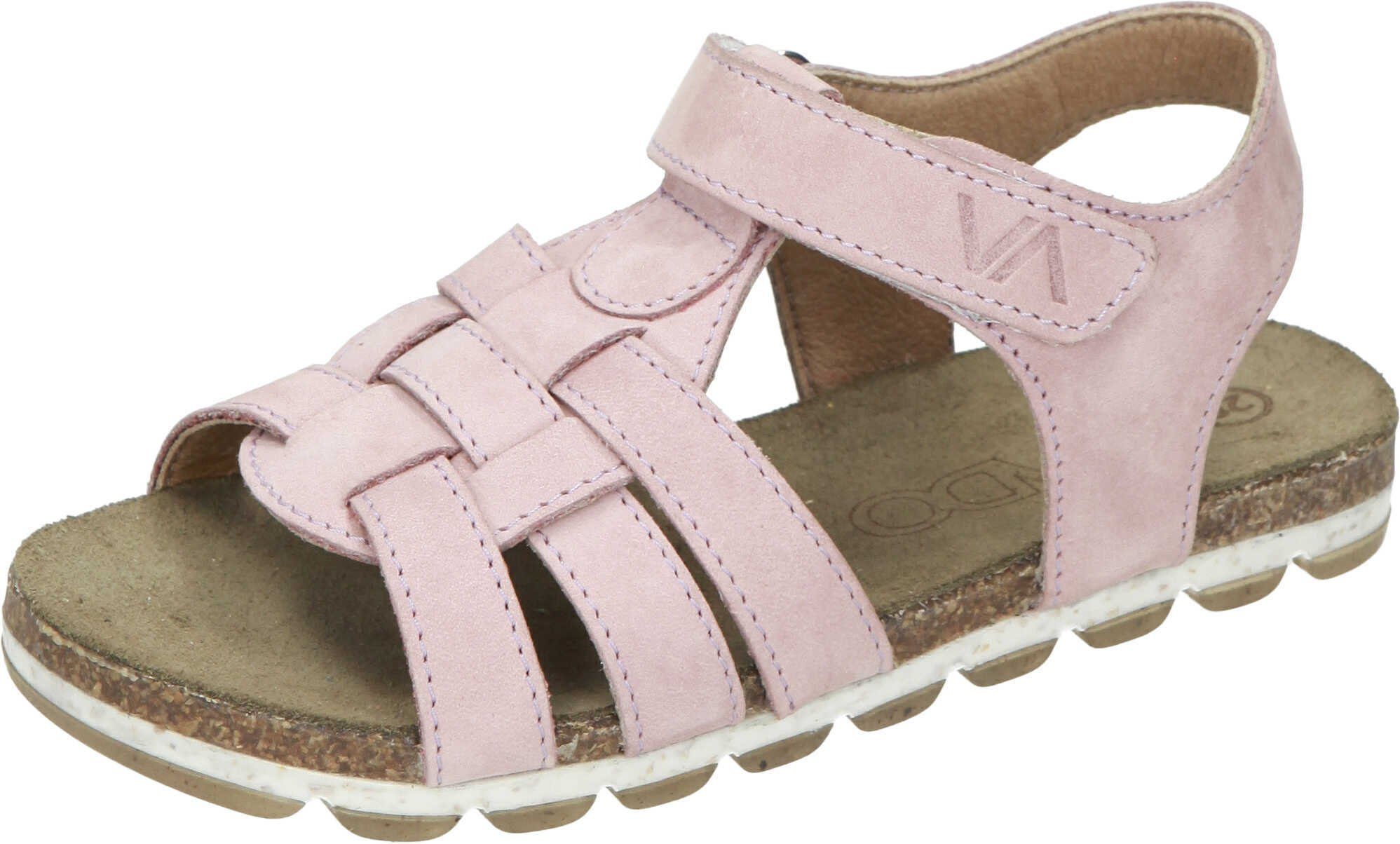 Vado Sandaletten Sandalette aus Nubukleder pink
