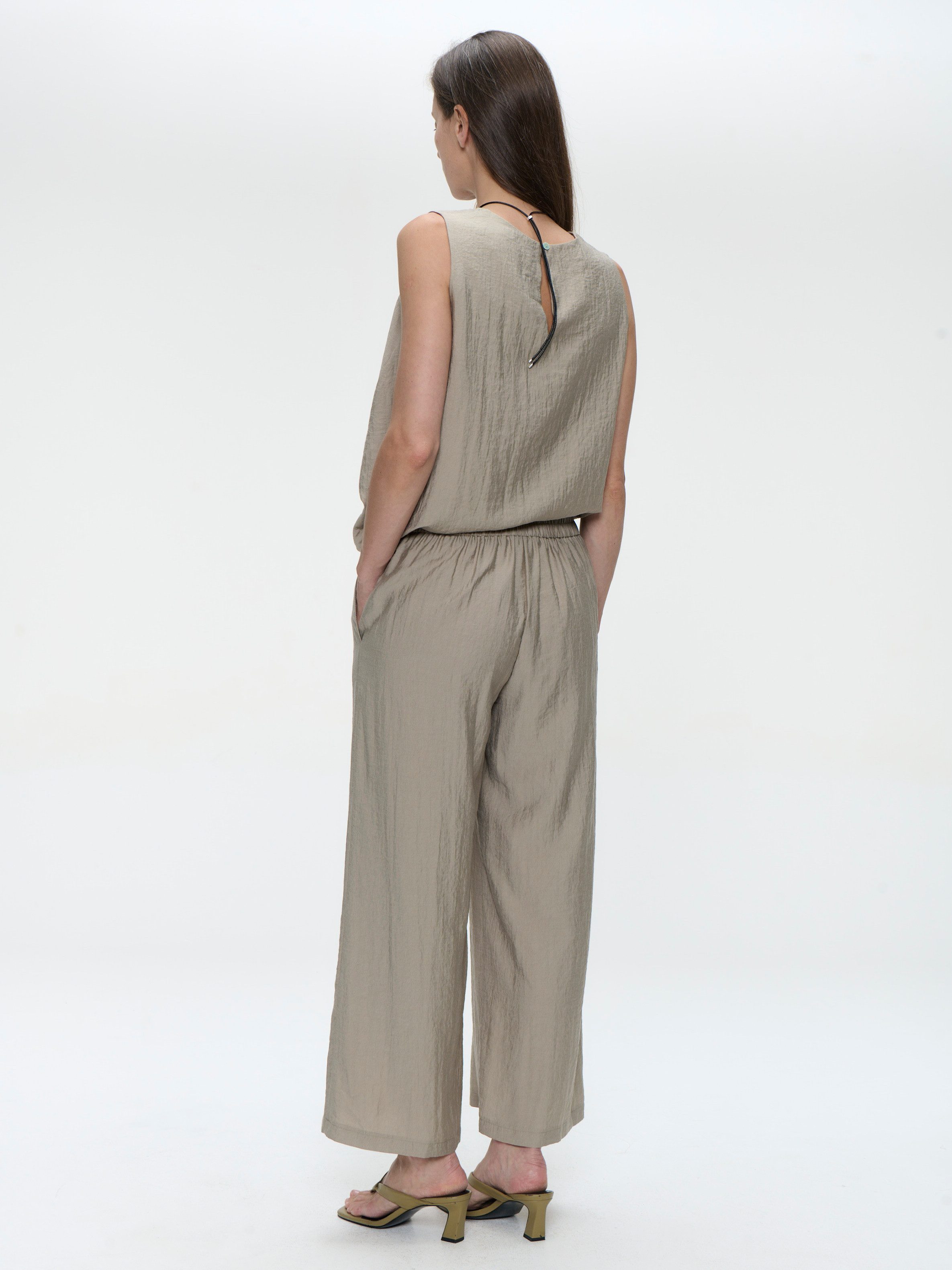 JANE LUSHKA Stoffhose Wide-Leg-Silhouette, 100% Viskose