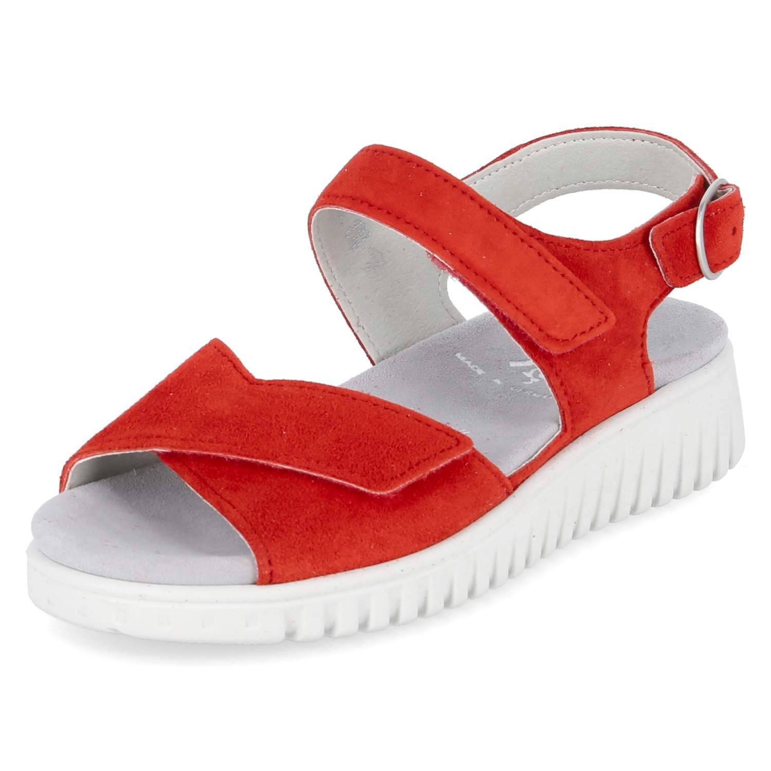 Semler Semler C7085042/064 SP Damen Rauleder red Sandalette