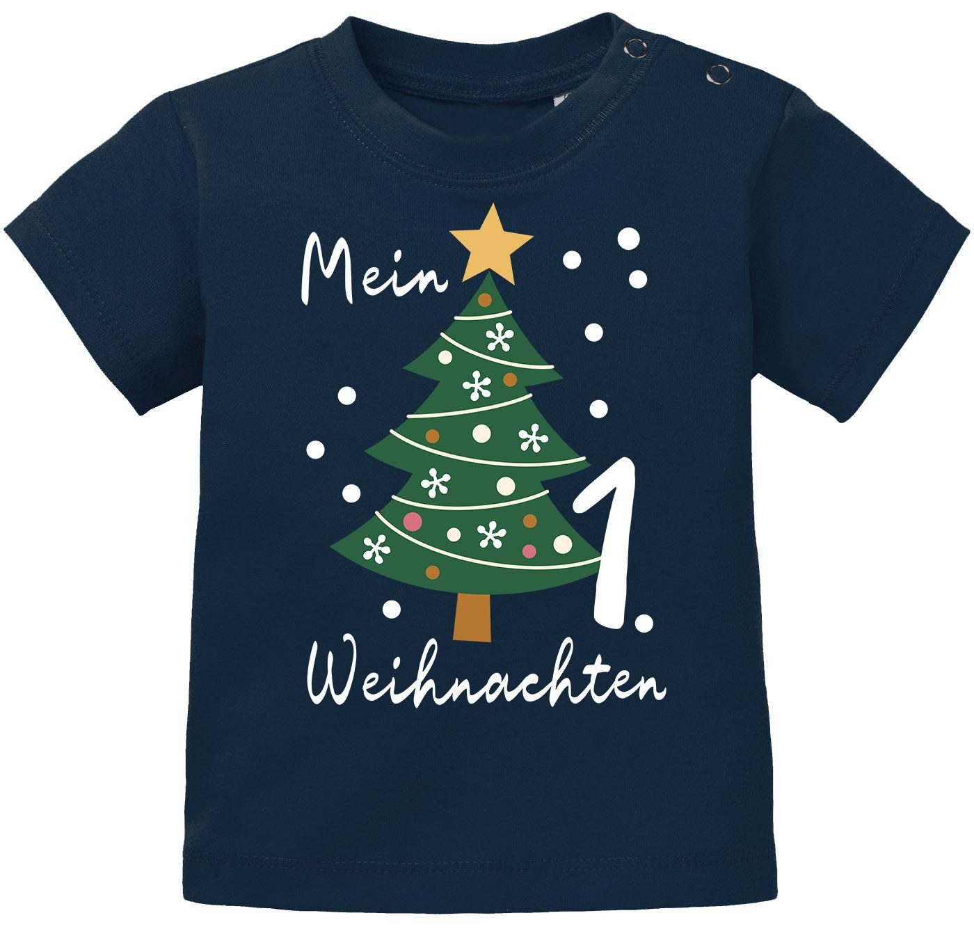 Weihnachtsbaum dunkelblau