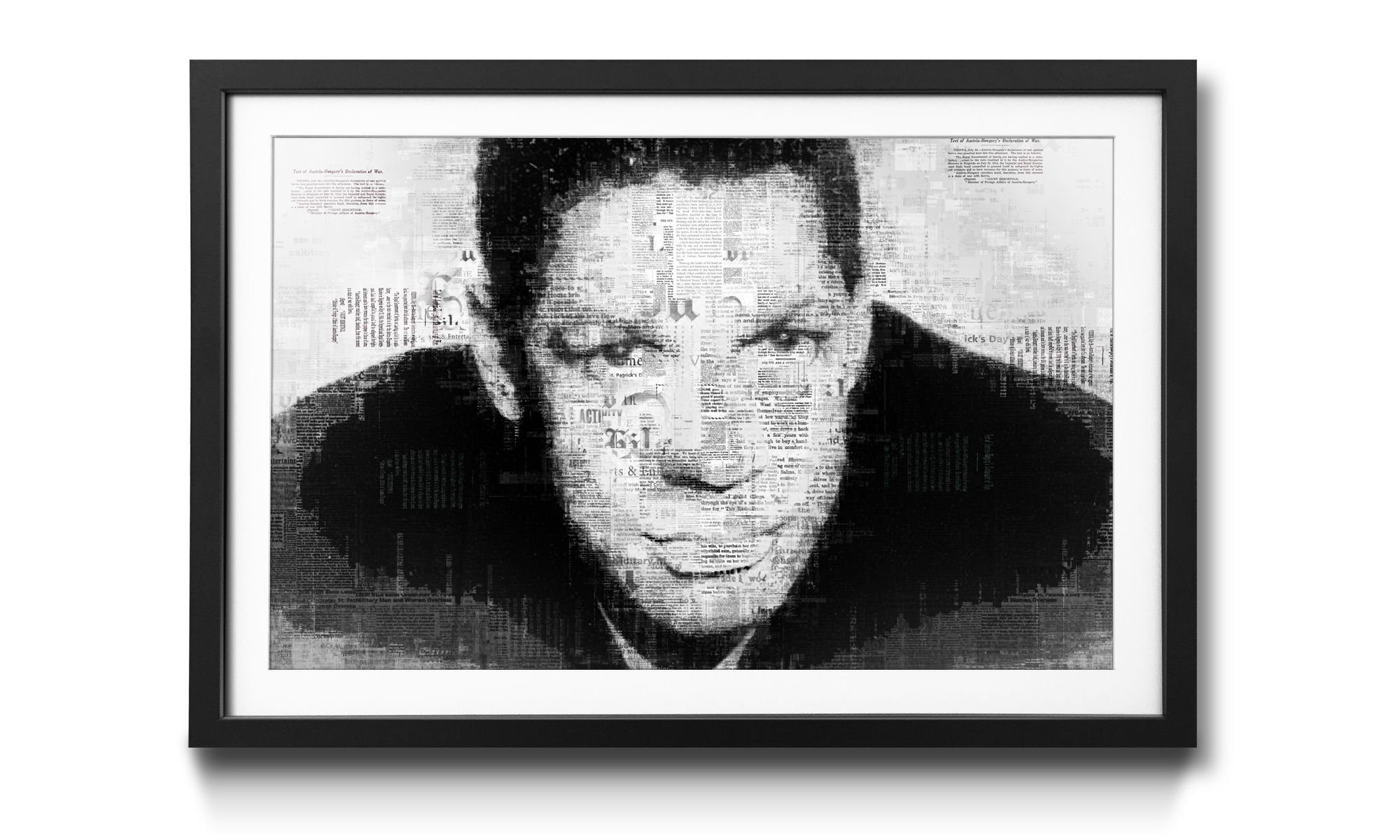 WandbilderXXL Bild mit Rahmen Denzel, Schauspieler, Wandbild, in 4 Größen erhältlich