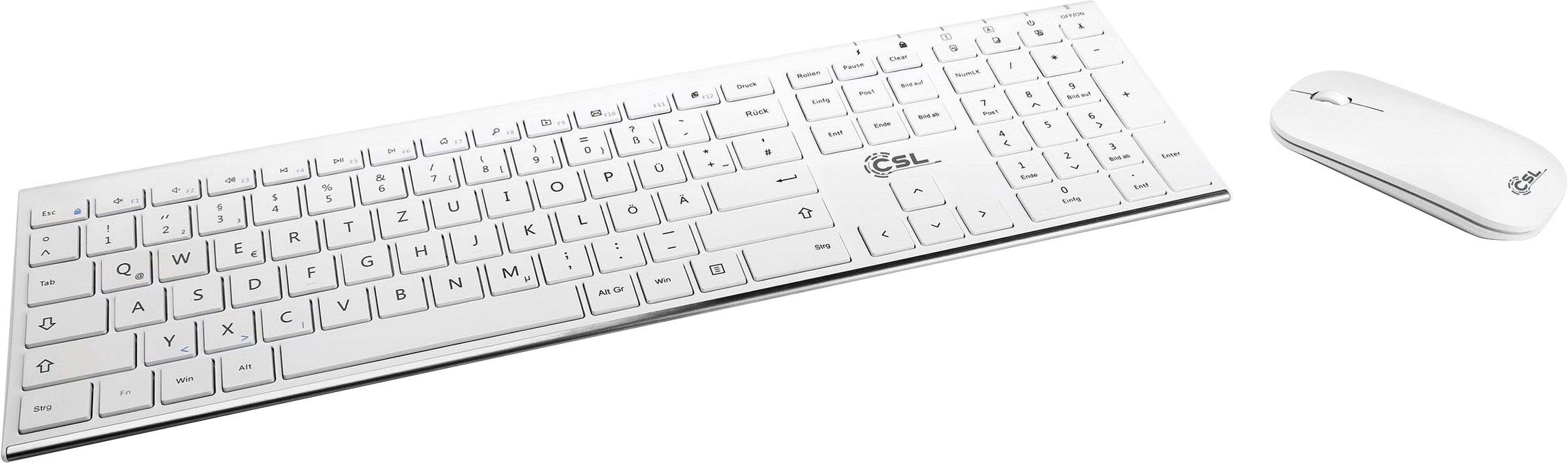 CSL AIRY Tastatur- Maus-Set und