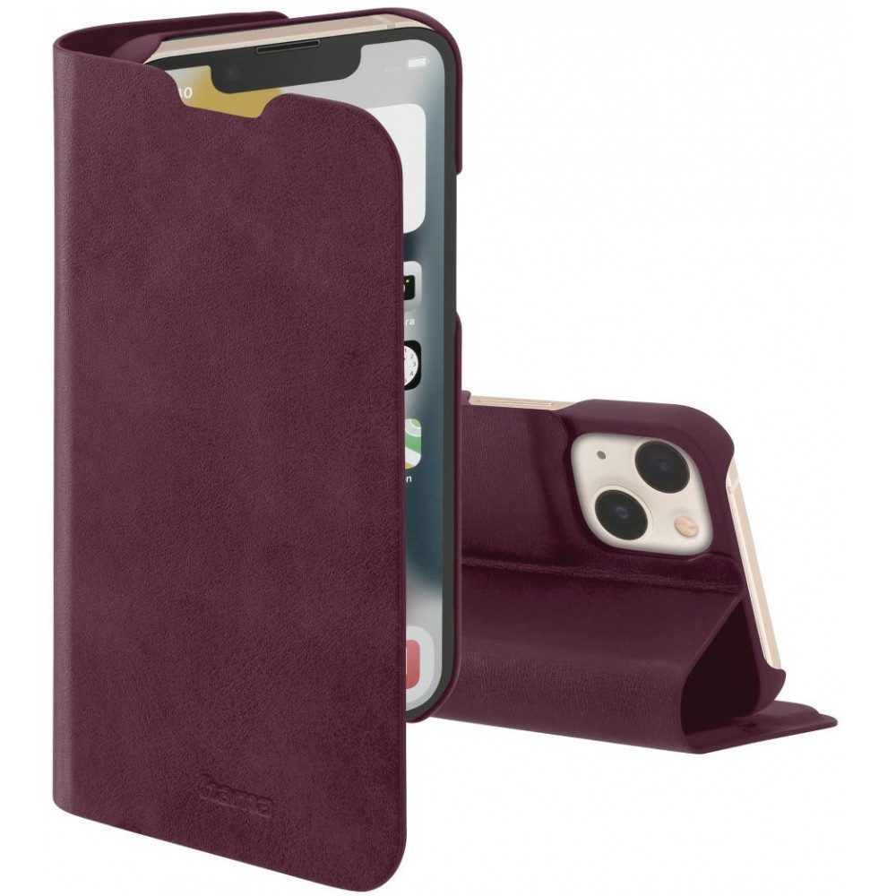 Hama Handyhülle Hama Booklet Guard Pro für iPhone 14 - Handytasche rot. 6,1 Zoll