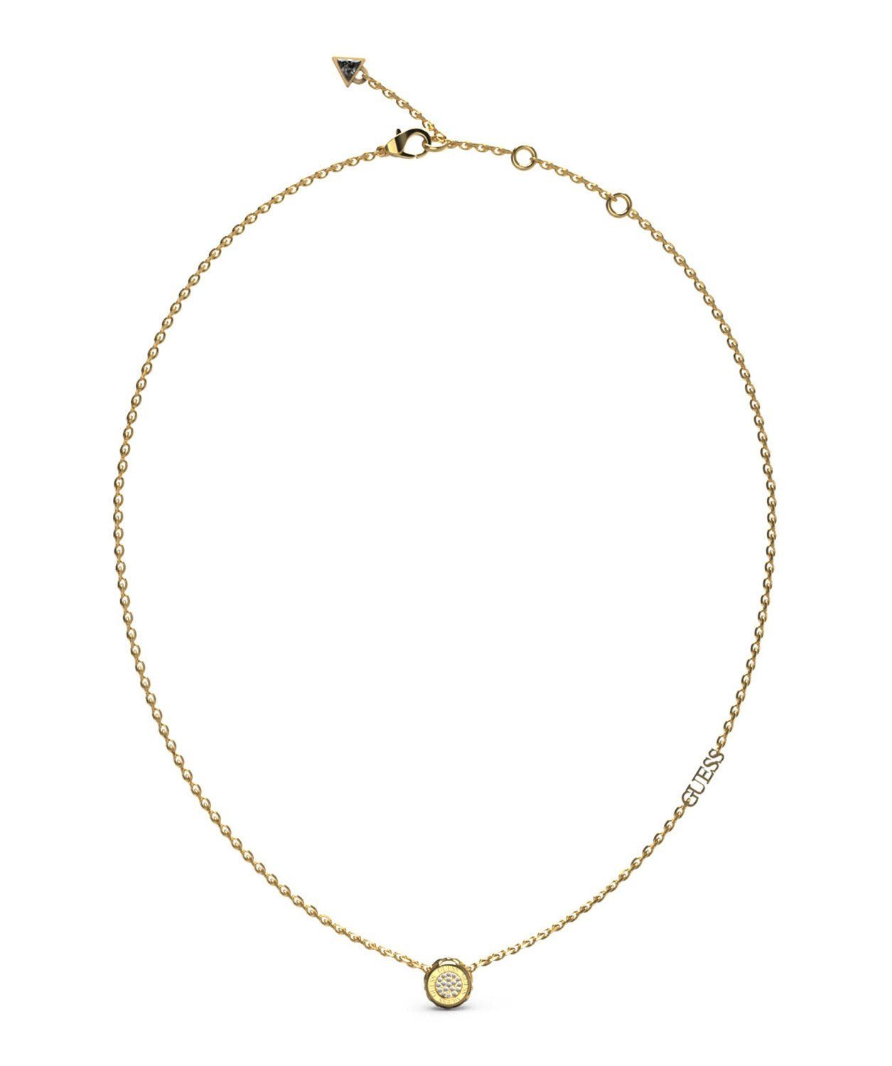 Guess Kette mit Anhänger Matelasse Pave...