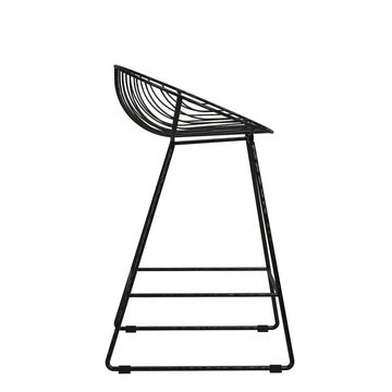 loft24 Barhocker Ellis (1 St), aus Metall im modernen Design, Sitzhöhe ca. 77,5 cm