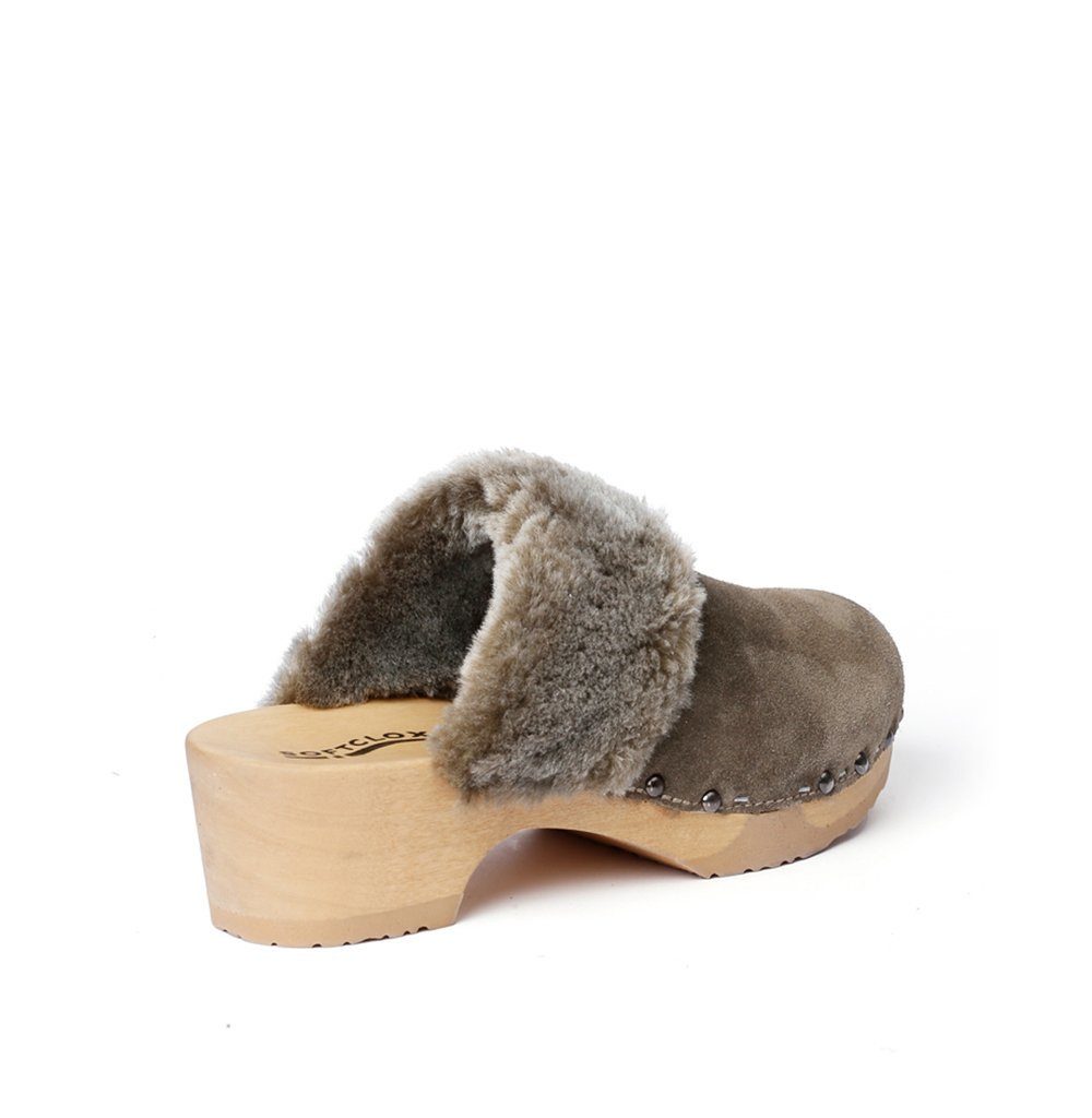 Softclox TIZIA Kaschmir/LF oliv (natur) Clog