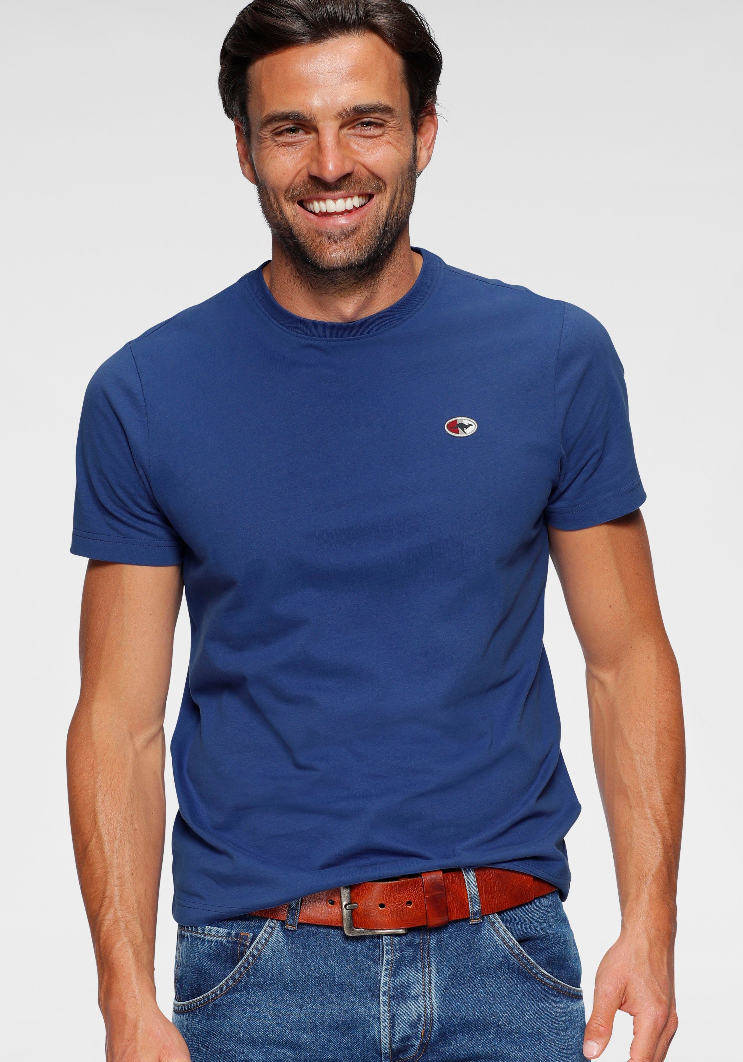 KangaROOS T-Shirt unifarben royalblau | T-Shirts