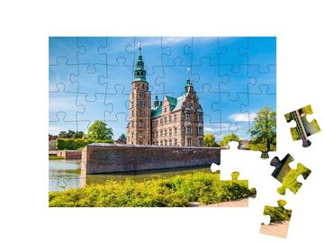 puzzleYOU Puzzle Das Renaissance-Schloss Rosenborg in Kopenhagen, 48 Puzzleteile, puzzleYOU-Kollektionen Dänemark, Skandinavien