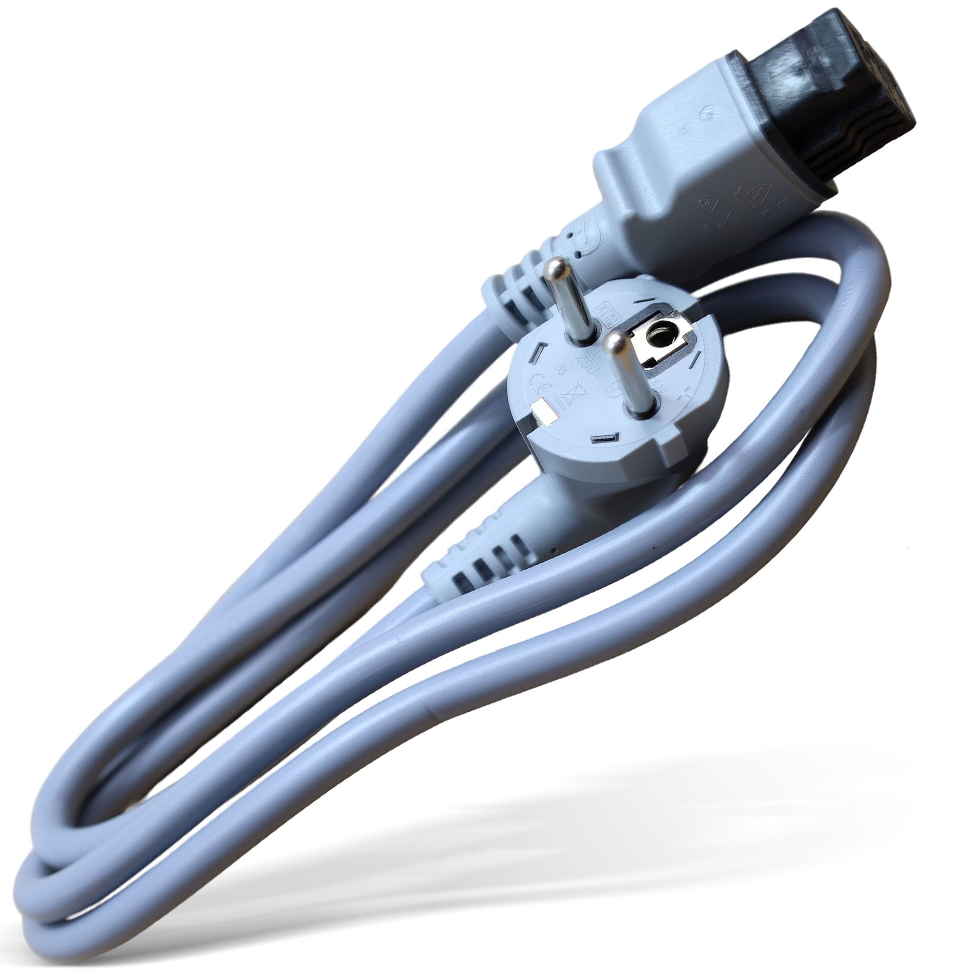 BOSCH Anschlusskabel 12034953 Netzkabel, 1,2 m mit Schukostecker / Kaltgerätekupplung für Backofen