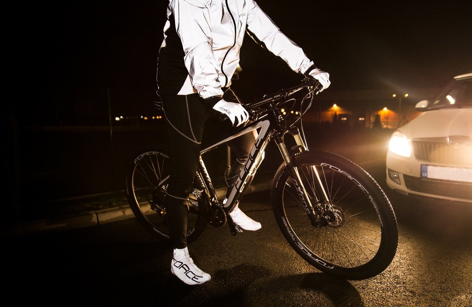 FORCE Fahrradjacke Hoch Reflektierend Jacke, Sport, Jogging, Fahrrad günstig online kaufen