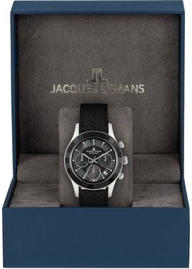 Jacques Lemans Quarzuhr Chronograph Schwarz