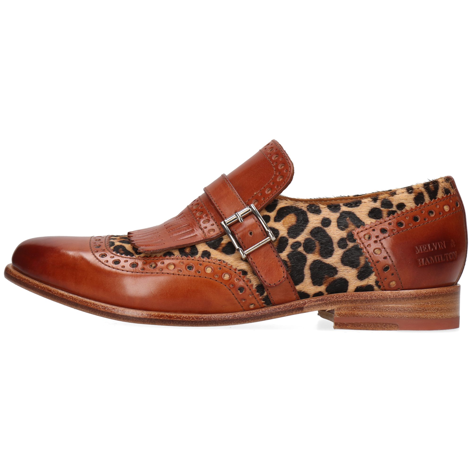 Melvin & Hamilton Selina 2 Leder-Loafers für Damen Loafer Flache Absätze, Echtes Leder, Vegetabile Gerbung