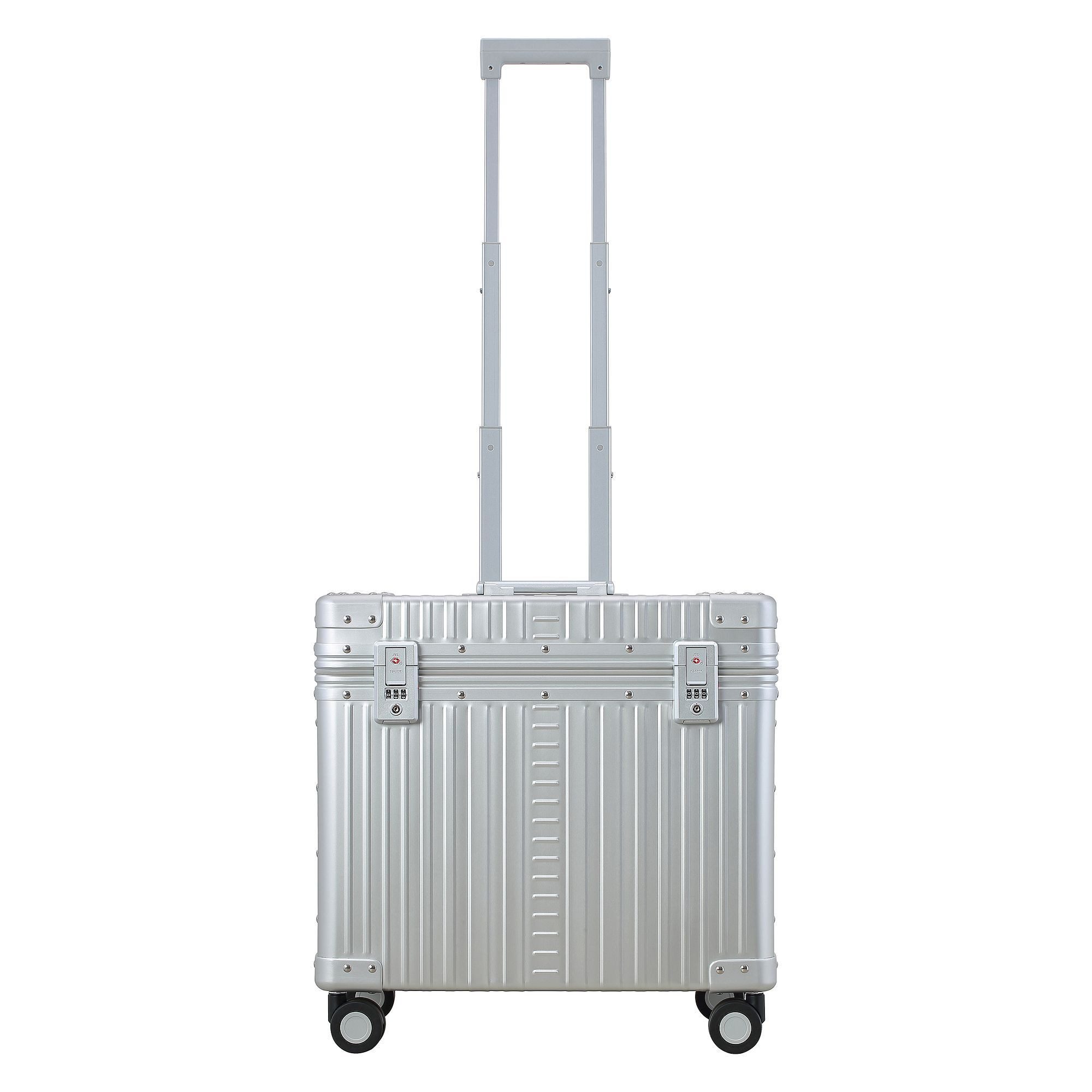 ALEON Pilotenkoffer Classic, 4 Rollen, Aluminium