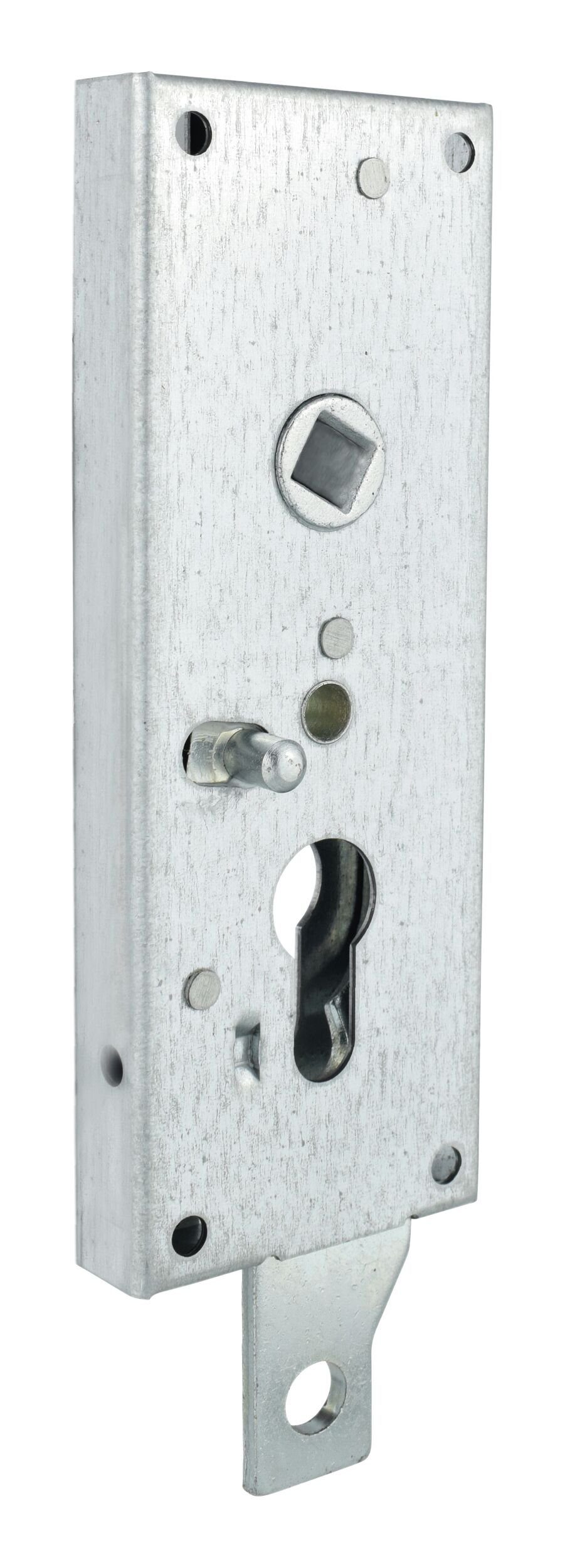 Bever & Klophaus Einsteckschloss, Dornmaß 60 mm, Garagentor-Schloss 8004 PZ60/9 unten schließend