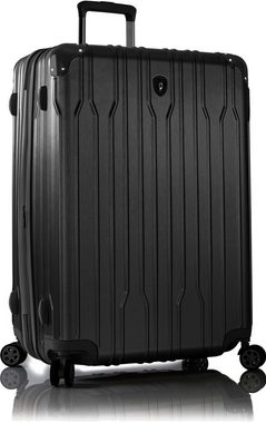 Heys Hartschalen-Trolley Xtrak, black, 76 cm, 4 Rollen, Reisegepäck Koffer groß Reisekoffer TSA Schloss Volumenerweiterung