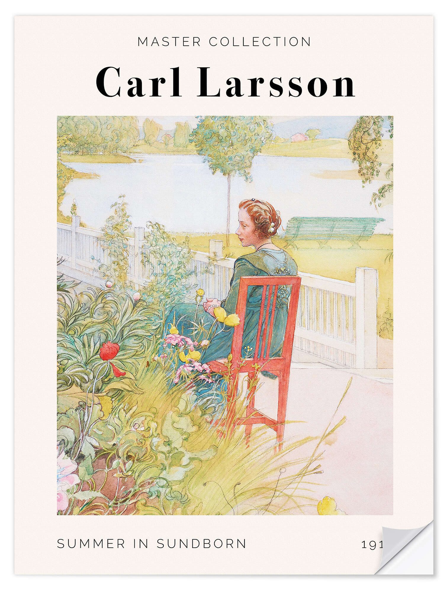 Wandfolie Carl Larsson