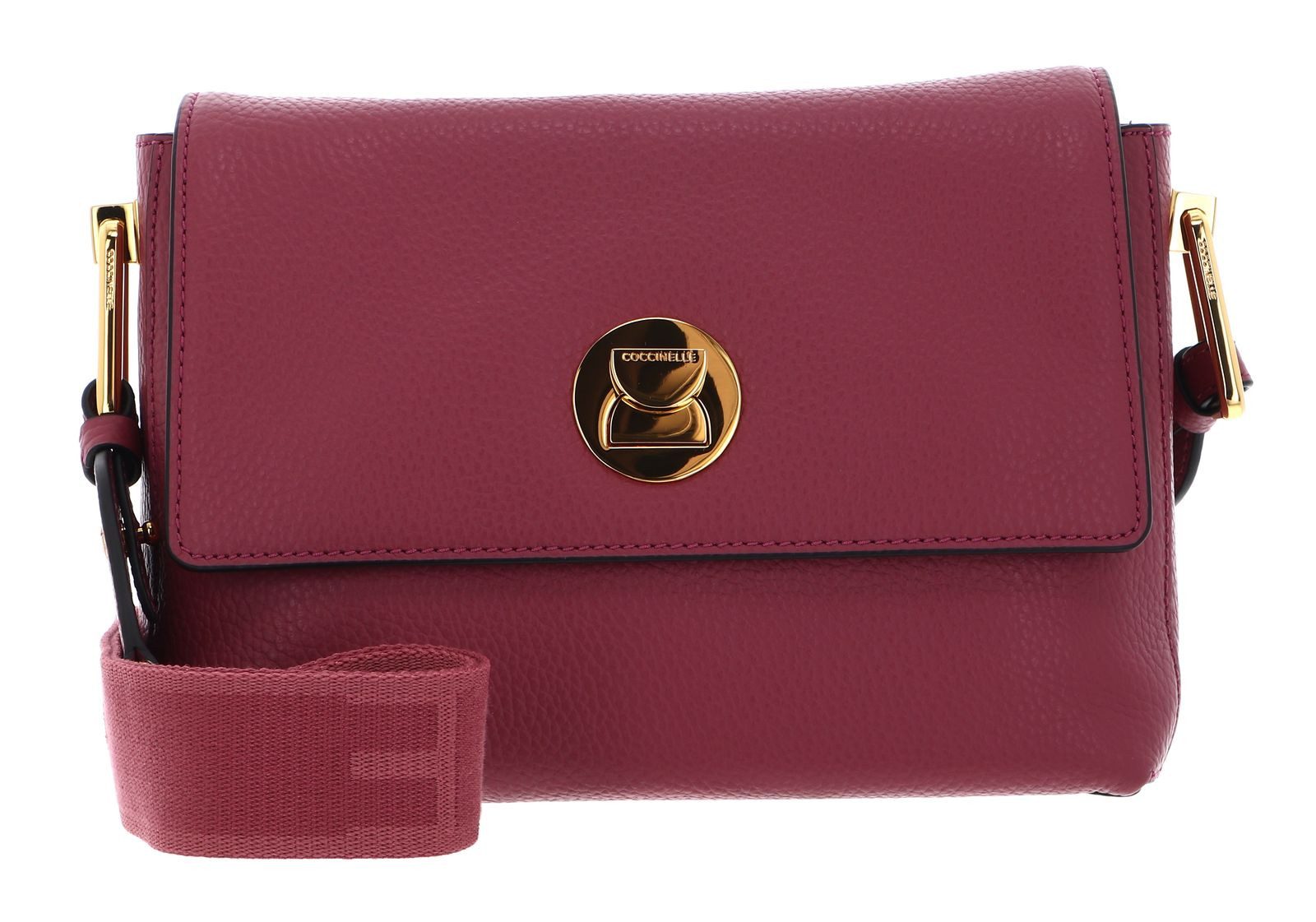 COCCINELLE Umhängetasche Handbag Grained Leather, aus echtem Rindsleder