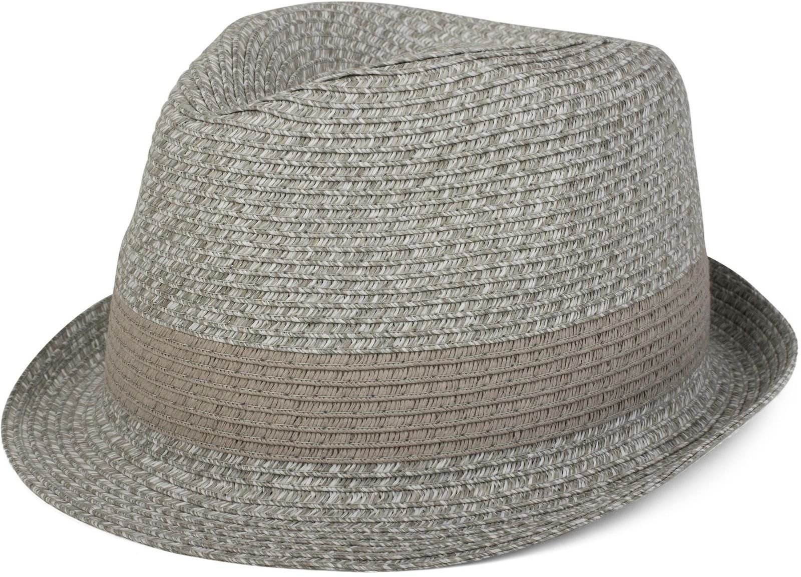 styleBREAKER Trilby Trilby Hut in Melange Optik (1-St)