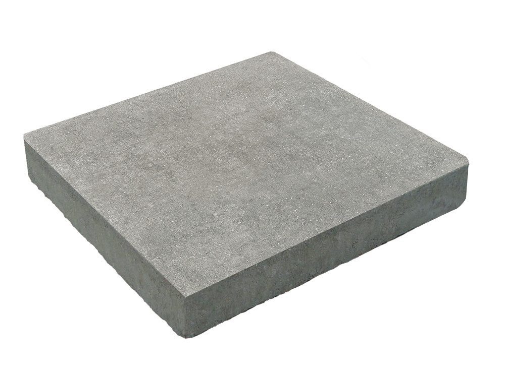 Diephaus Terrassenplatte BETONPLATTE GRAU 30/30/4 CM O. FASE