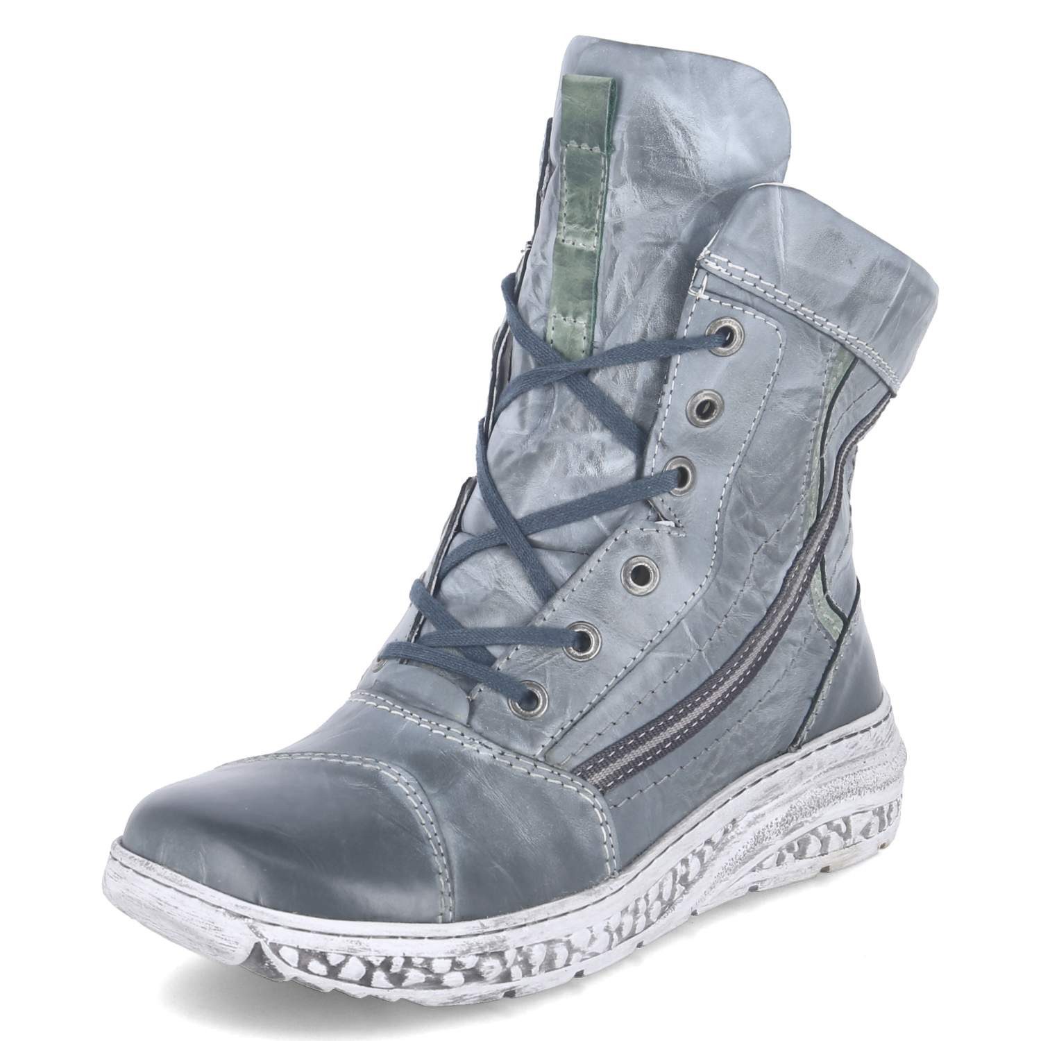 KRISBUT Krisbut - female - 3297-1 BSF - Glattleder - blau Winterstiefel günstig online kaufen