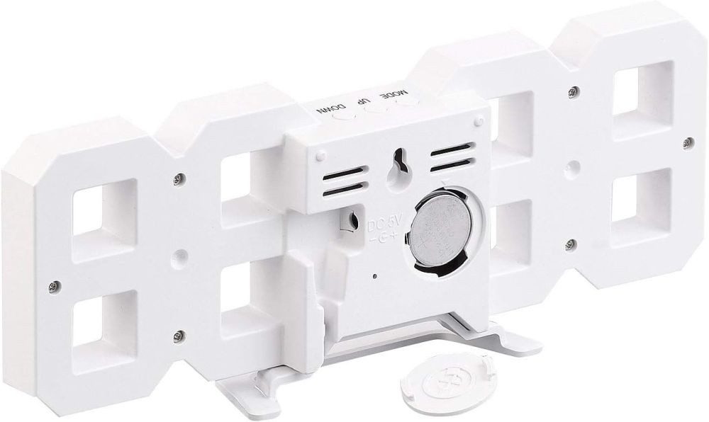MEGAGOODS Digitaluhr 3D LED Digitaluhr Wanduhr günstig online kaufen