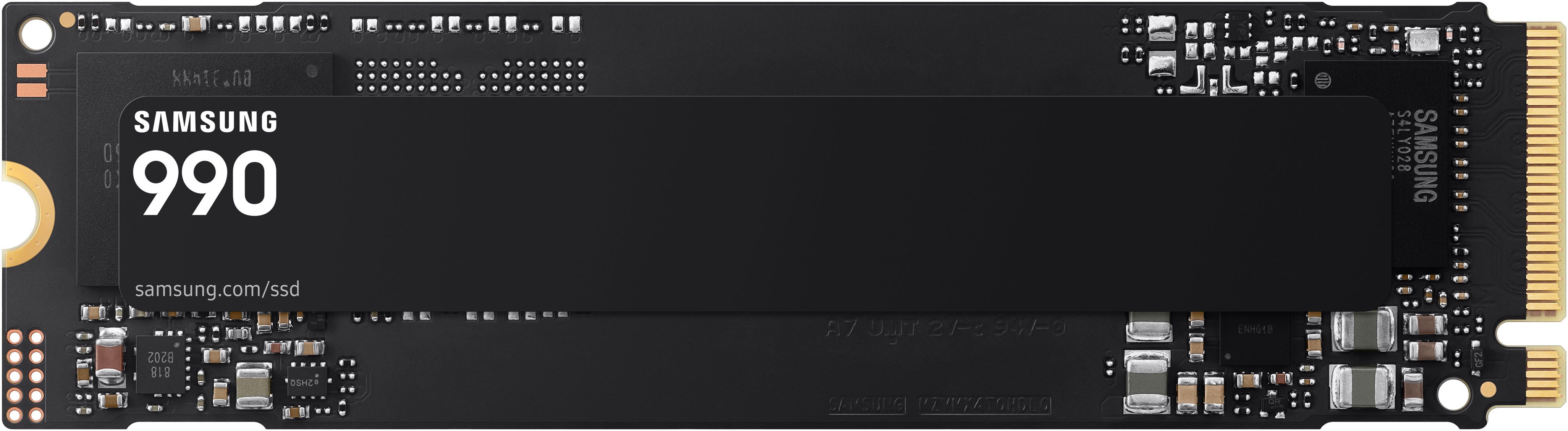 Samsung 990 PCIe 4.0x4 NVMe M.2 interne SSD (2 TB) 2,5" 7150 MB/S Lesegeschwindigkeit, 6450 MB/S Schreibgeschwindigkeit