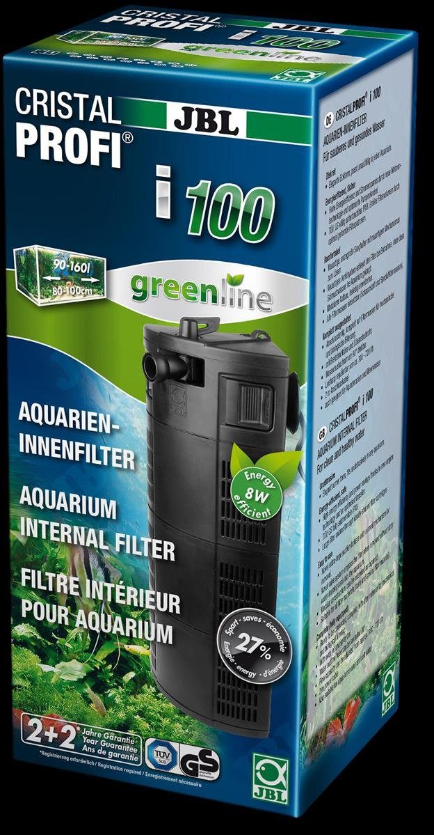 Aquariumfilter JBL CRISTALPROFI i100 greenline Energieeffizienter Innenfilter für