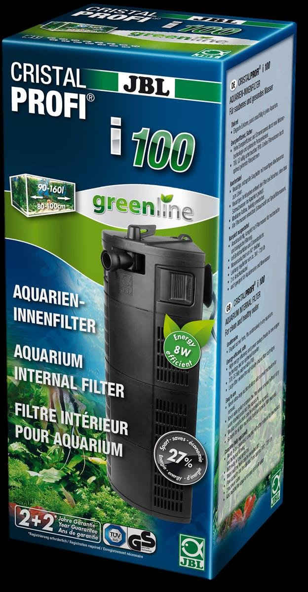 JBL GmbH & Co. KG Aquariumfilter JBL CRISTALPROFI i100 greenline Energieeffizienter Innenfilter für