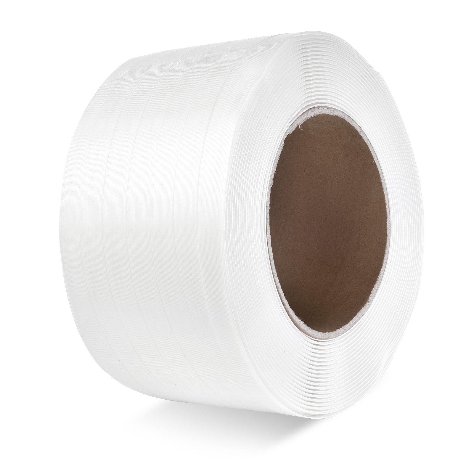 Vellora Spanngurt Flexible Packband 19mm 25mm Polyesterband 500m (1-St., Flexibel und leicht) Zugfestigkeit: 975 kg