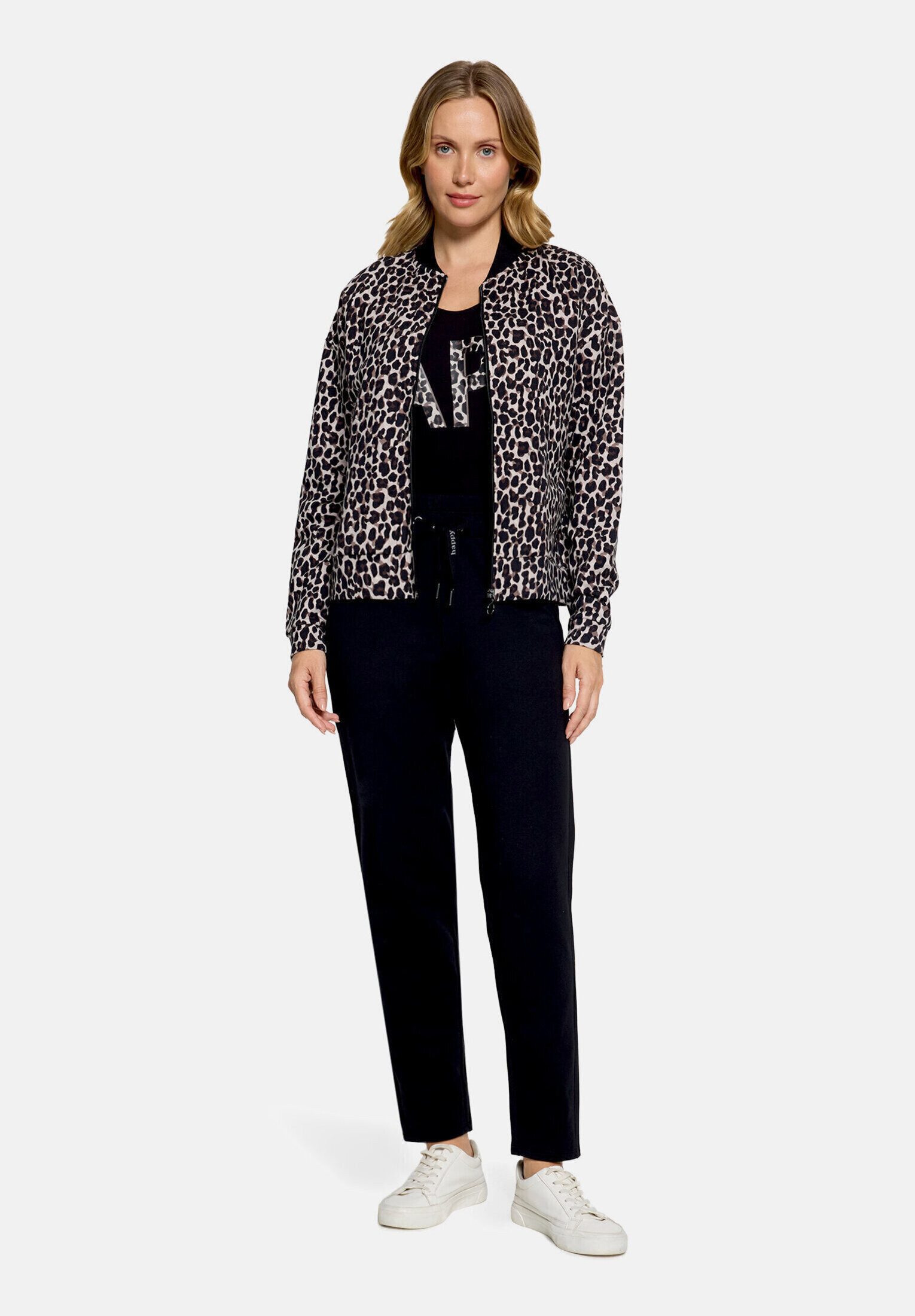 Betty Barclay Sweatshirt Damen mit Leoprint