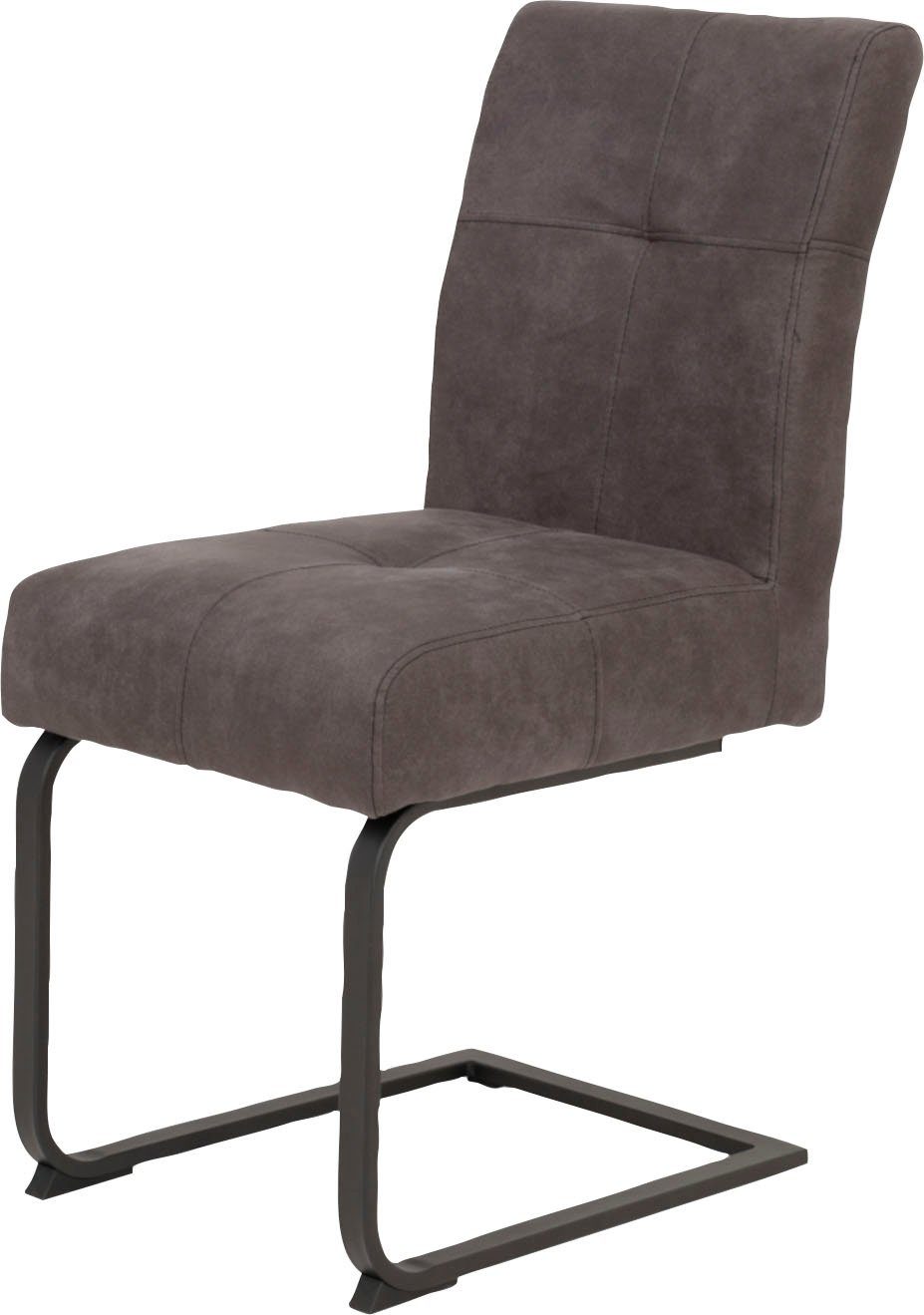 HELA Esszimmerstuhl Luise S Schwingstuhl, Freischwinger 2er-Set (Set, 2 St), Sitz mit Federkern, Extra dicke Polsterung, Küchenstuhl, OTTOs Choice – Bild 4 von 5