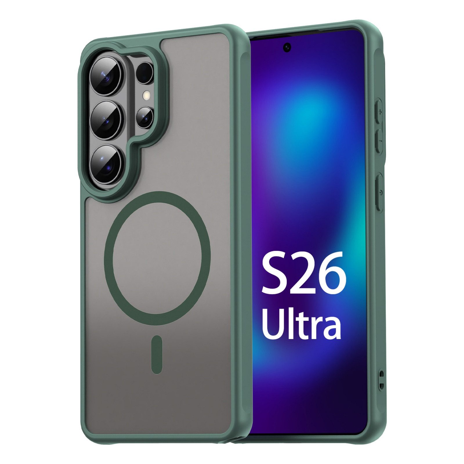 betterfon Handyhülle für Samsung Galaxy Serie Schutzhülle Magnet Case Hülle magnetisch, Magnetisches Laden, mattes Design, kratzfest & stoßfest verarbeitet